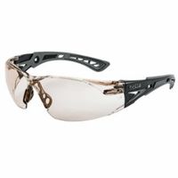 BOLLE SAFETY 40209 Rush Plus Safety Glass Csp Lens Gry/Blk Temple (10 PR)