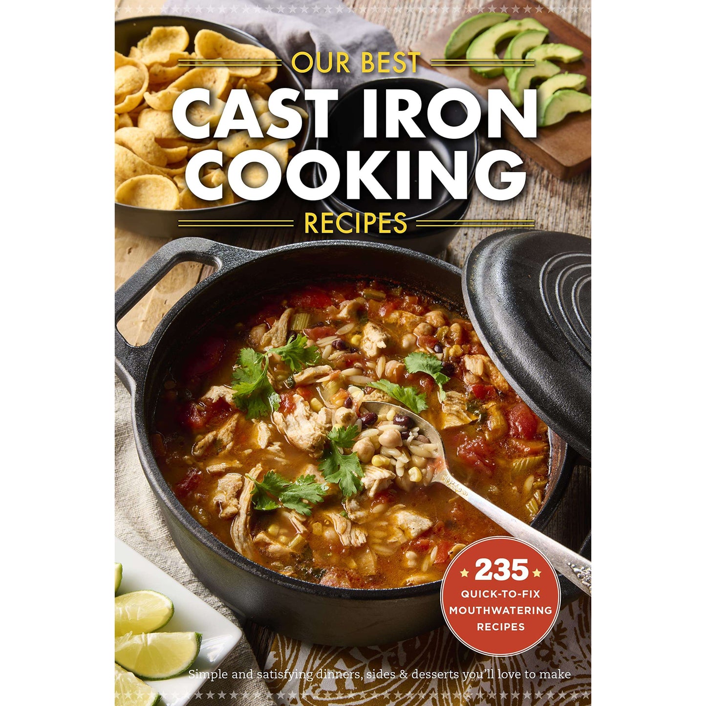 Paradise Clay NBN059 Our Best: Cast Iron Cooking Recipes - Book