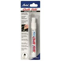 MARKAL® 61067 White Quik Stik Paint Marker Carded 0-140Deg. M