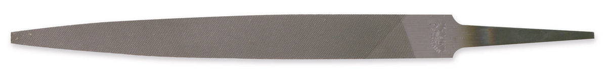 Nicholson 16827NN 8" Flat Double/Single Cut Warding Smooth File