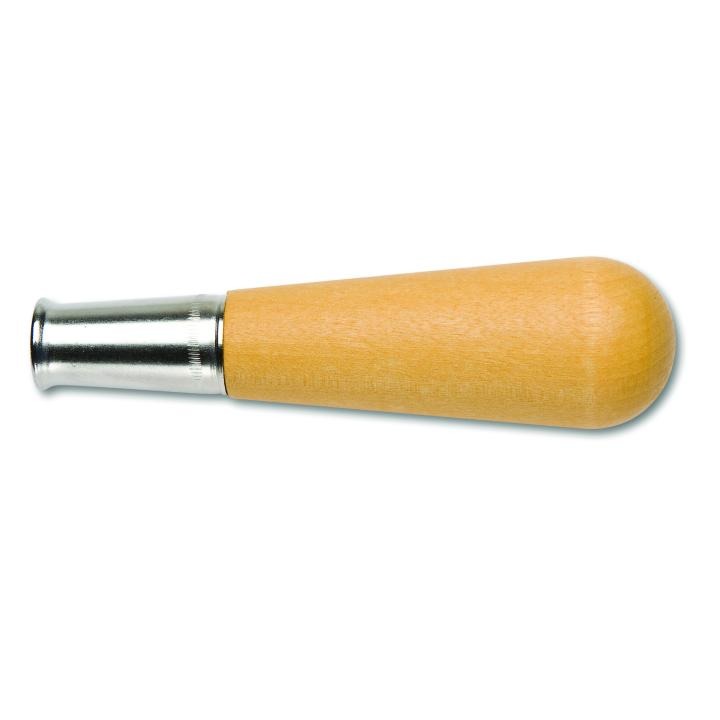 CRESCENT/NICHOLSON® 21476N Handle Wood W/Metal Ferrule #0
