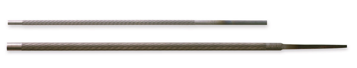 Nicholson 02147N 1/4" x 8" Round Knurl Cut Chainsaw File - Boxed