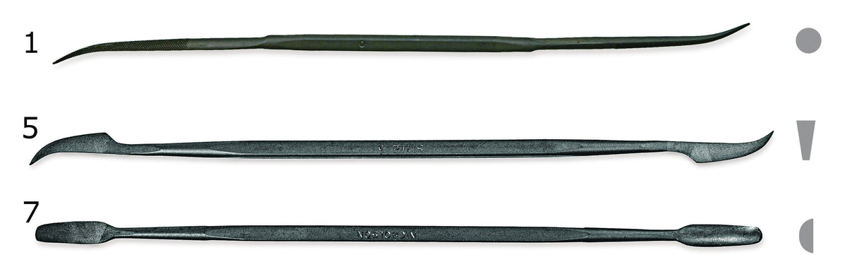 Nicholson T35982 6-1/2" 2 Cut Style 1 Die Sinker's File