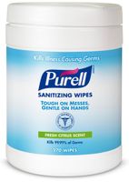 PURELL® 9113-06 Purell Wipes/Bak/270 Canister