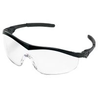 MCR SAFETY ST110AF Storm Black Frame Clearaf Lens Safety Gls