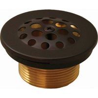 Jones Stephens P3500RB Oil Rubbed Bronze Lavatory Lift and Turn Drain without Overflow