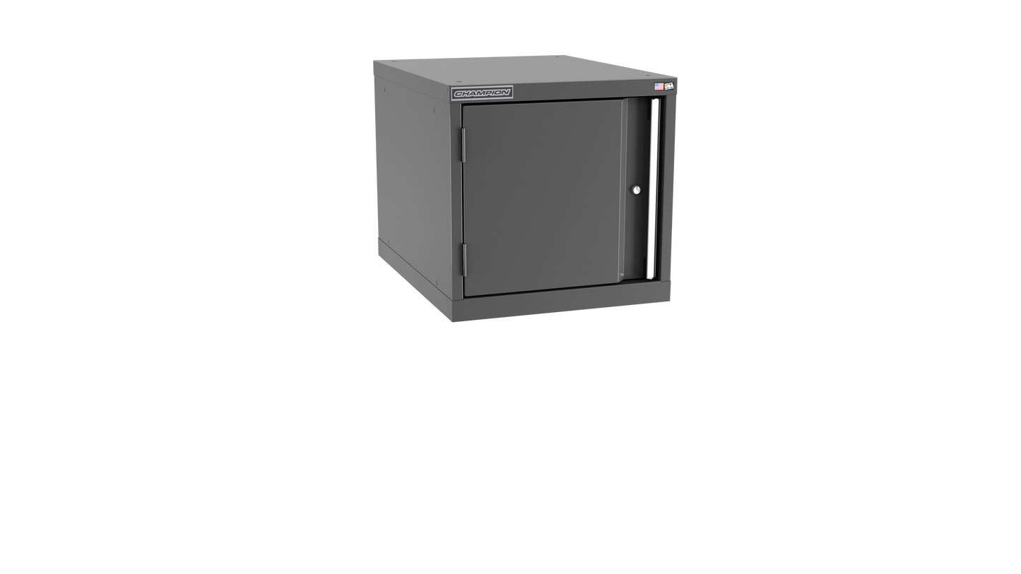 Champion Tool Storage NW900-FDIL-DG 1-Door Standard Depth Modular Cabinet NW900 | 22-3/16"W x 21-5/8"H x 28-1/2"D, Dark Gray