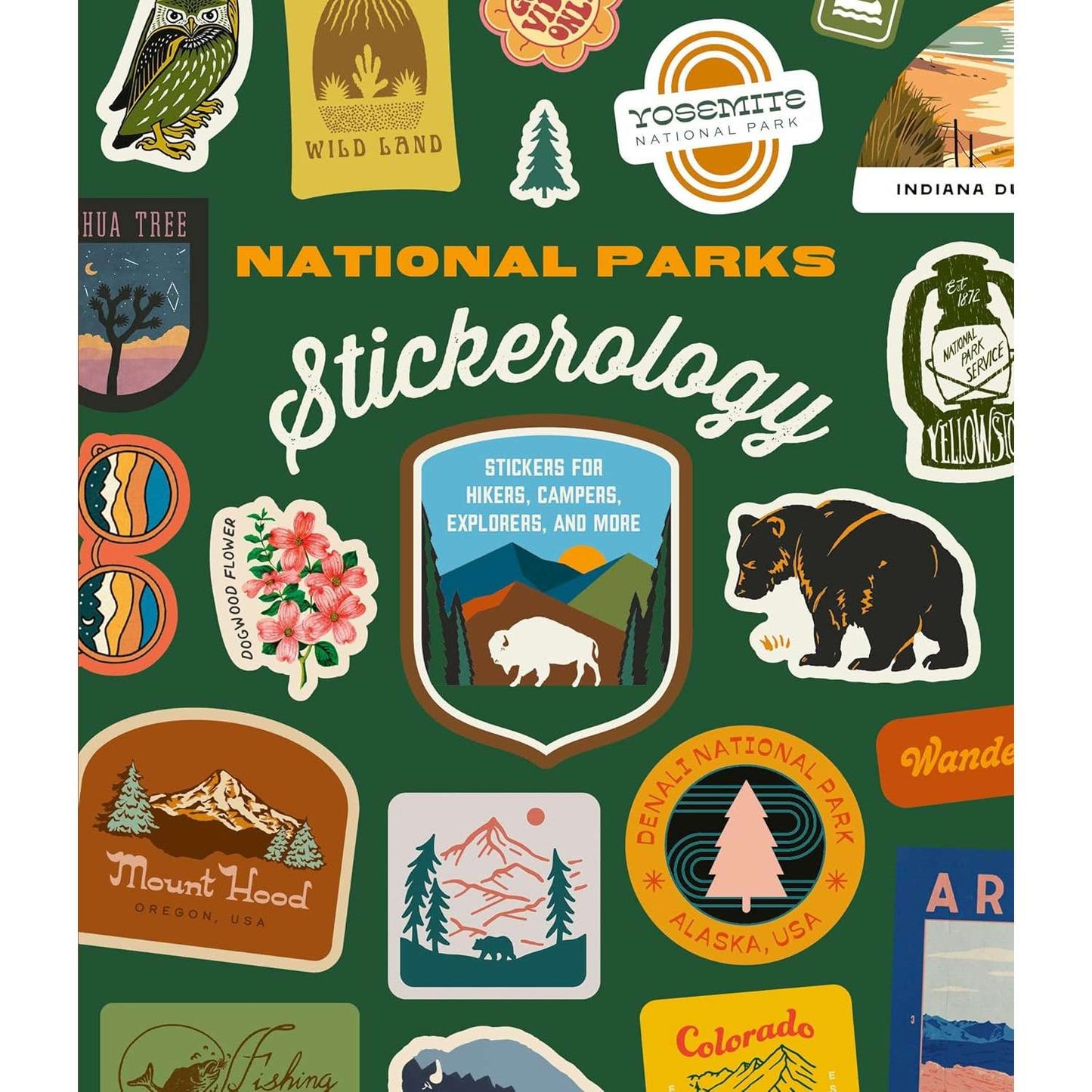 Paradise Clay PGN517 National Parks Stickerology - Book
