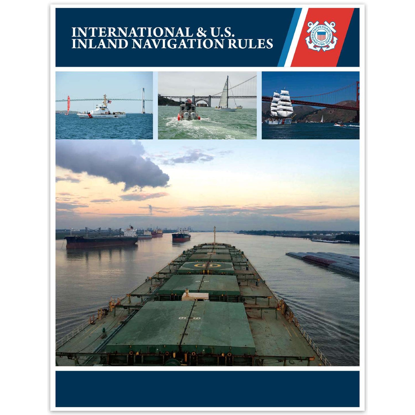 Paradise Clay IHP_NAVALM1 International & U.S. Inland Navigation Rules - 8.5 x 11": Amalgamated Gov't Version - Book