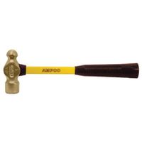 AMPCO SAFETY TOOLS H-00FG 1/4 Lb Ball Peen Hammerw/Fbg. Handle