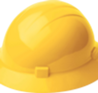 Delta Plus WEL19342YE Americana Heat® Full Brim with 4-Point Slide-Lock Suspension, Yellow