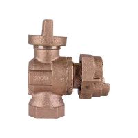 A.Y. McDonald 4139-318 14-2F Iron Yoke 5/8X3/4 Meter-3/4 Int Fnpt Blk