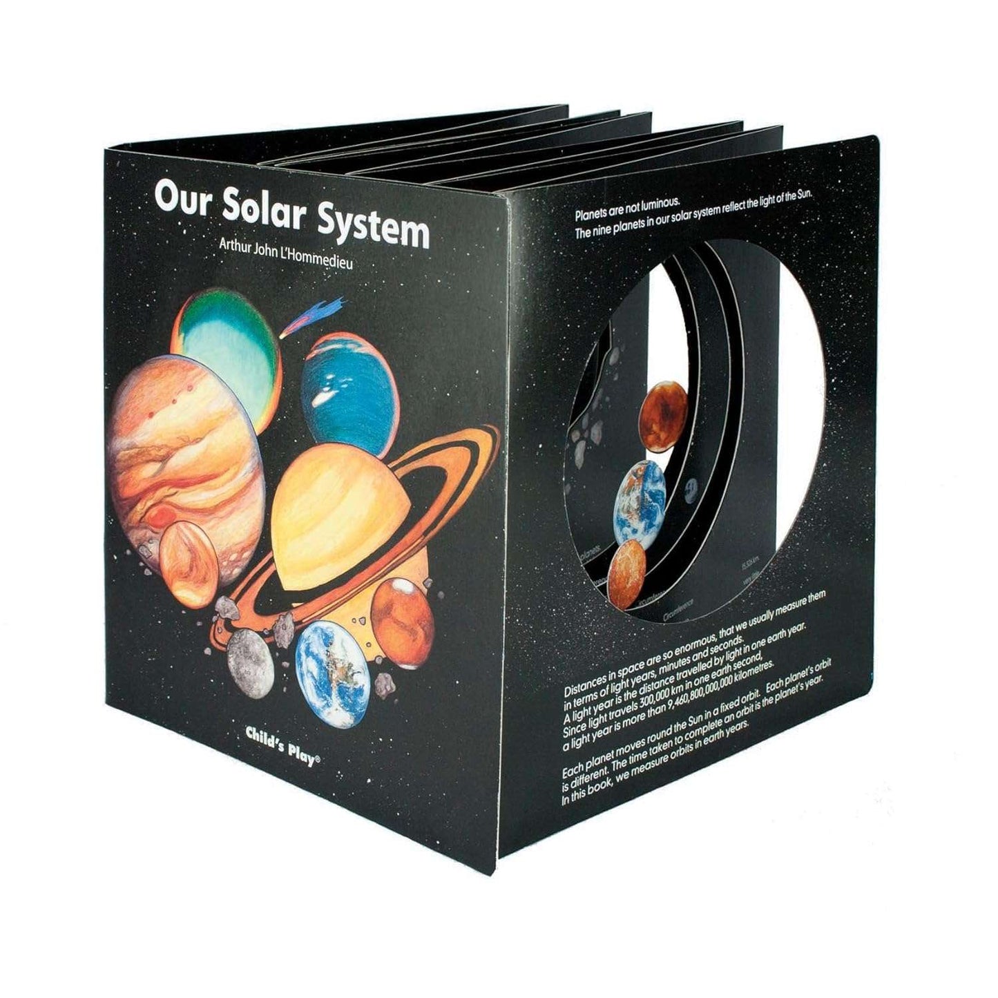 Paradise Clay CPB010 Our Solar System - Pop-up Book