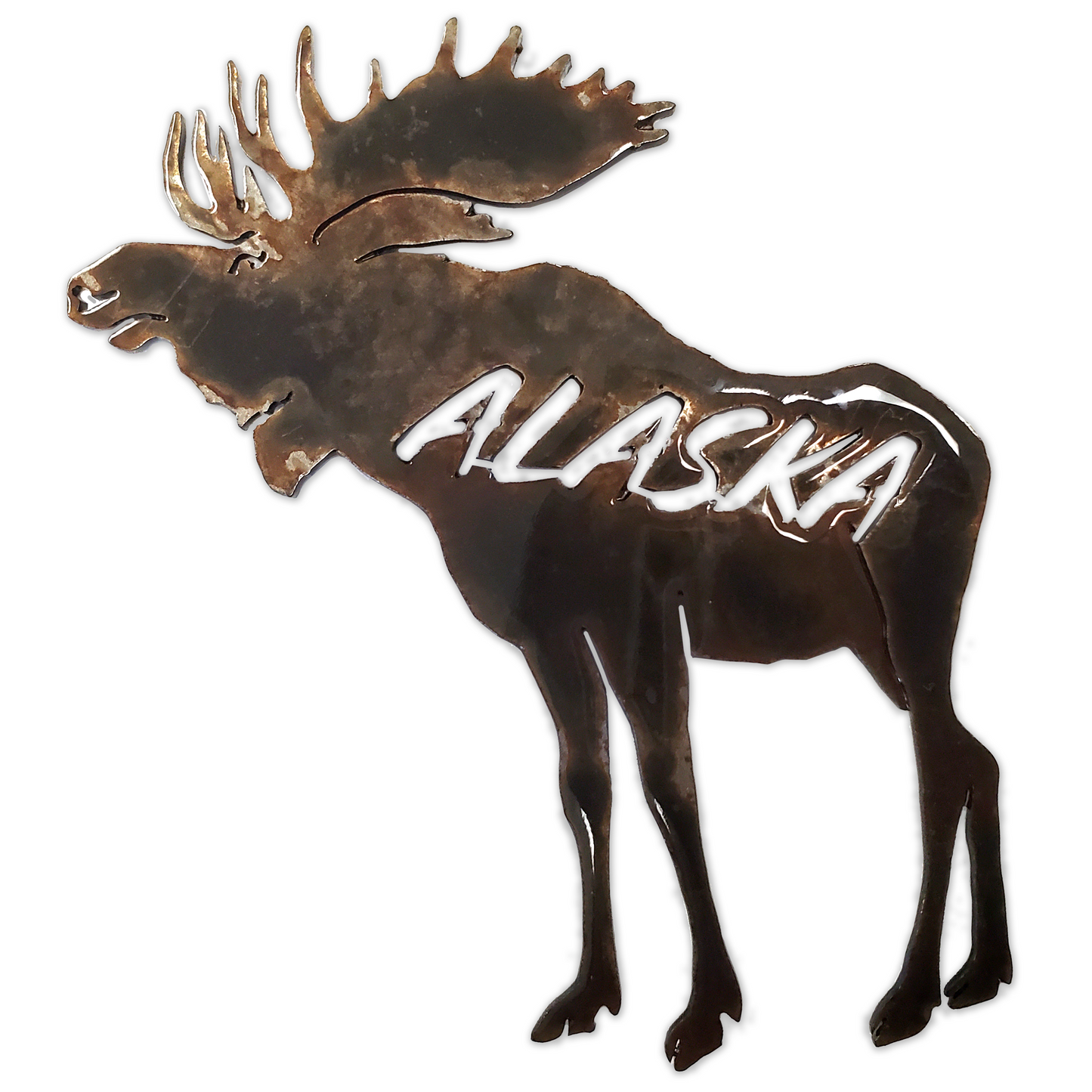 Paradise Clay PAR617 Moose w/ Alaska MAGNET