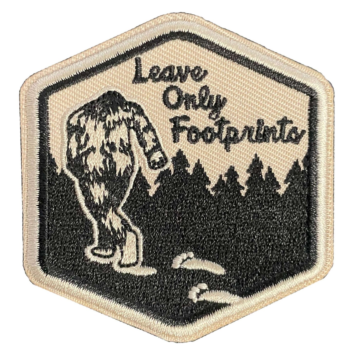 Paradise Clay PAR836 Leave Only Footprints - Patch