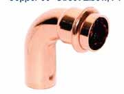 Everflow PCSN0200 2 Copper Elbow 90º, P x FTG, 2'' x 2''