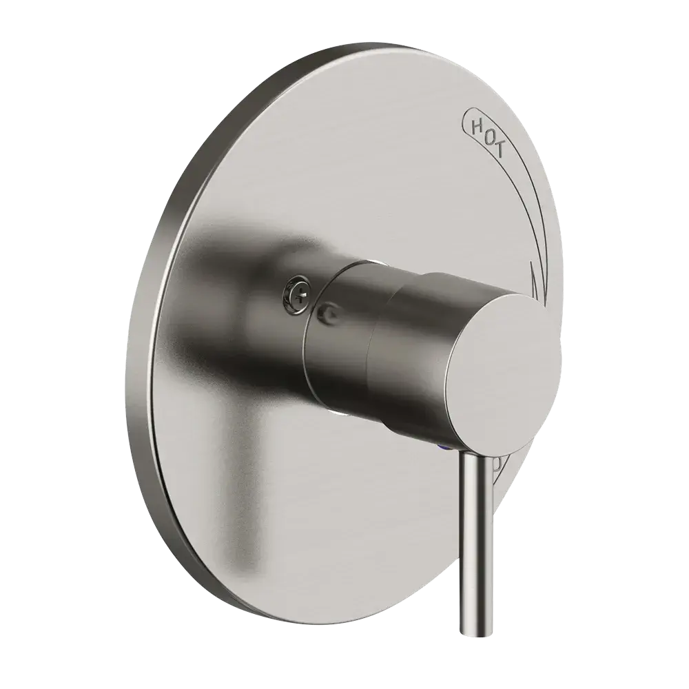 Matco-Norca PD-700BNJP Padova Single Control Valve Only Trim, Job Pack, Brushed Nickel