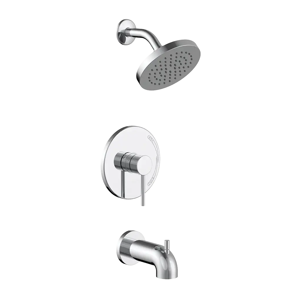 Matco-Norca PD-731CJP Padova Tub & Shower Trim, Slip On Diverter Spout, Job Pack, Chrome