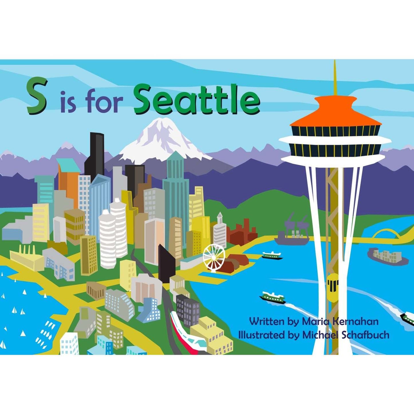 Paradise Clay PER172 S is for Seattle - Book