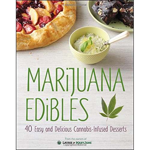 Paradise Clay PGN254 Marijuana Edibles: 40 Easy & Delicious Cannabis-Infused Desserts - Book