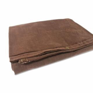 ANCHOR BRAND 92570 12'X24' 12-Oz. W.R.M.R.Brown Canvas Tarp