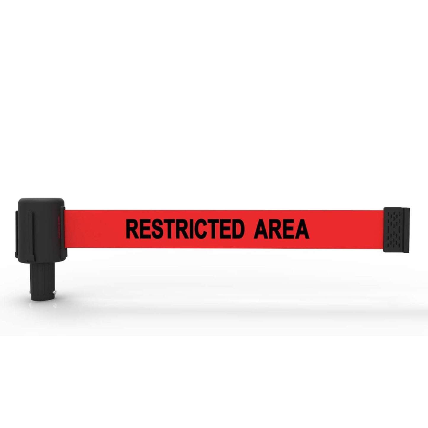 Banner Stakes PL4047 PLUS Red "Restricted Area" Banner (Pack of 5)