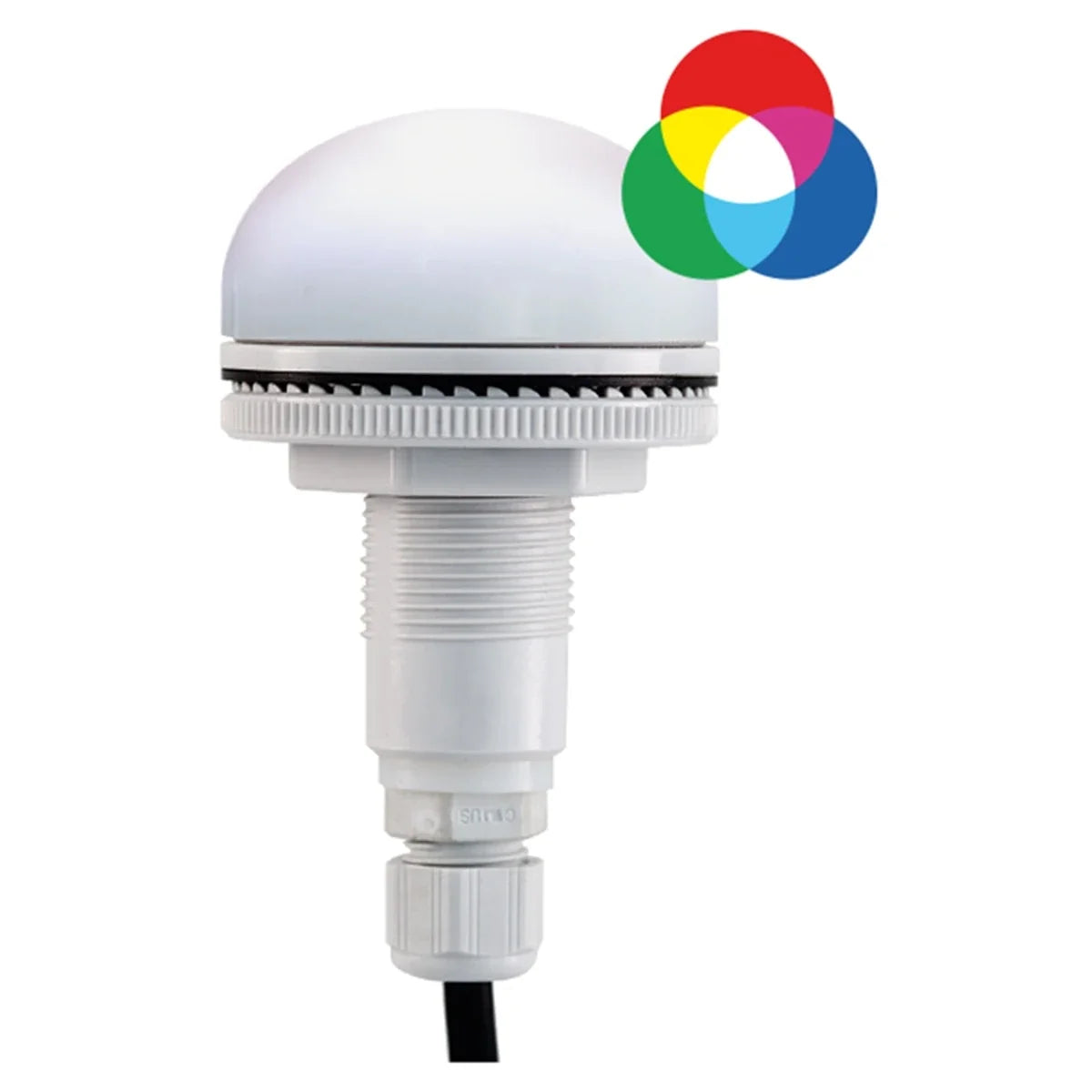 Federal Signal PM22L-024RGB RGB Panel Mount 22mm Multicolor LEDs, Multicolor