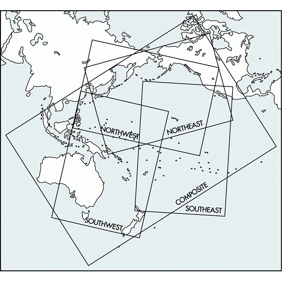 Paradise Clay FAAPORCSZ FAA Chart: North Pacific Route Chart Set FLAT