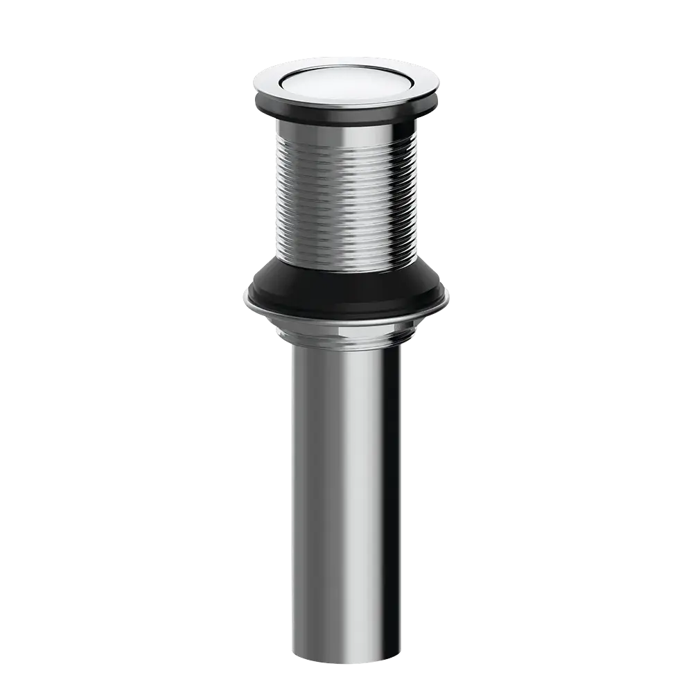 Matco-Norca PP-010CL Metal Push Pop-Up, Less Overflow, Chrome