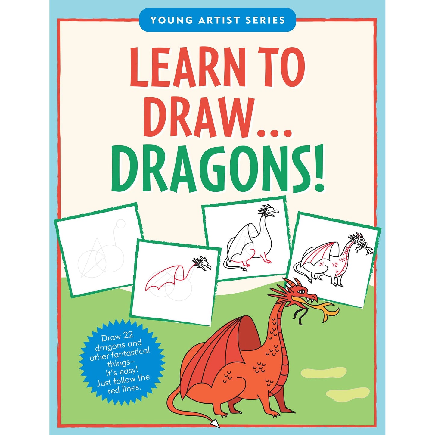 Paradise Clay PPP065 Learn to Draw Dragons! (Easy Step-by-Step Drawing Guide) - Book