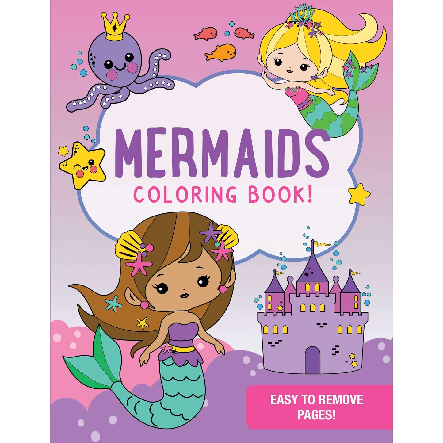 Paradise Clay PPP079 Mermaids Coloring BooK - Book