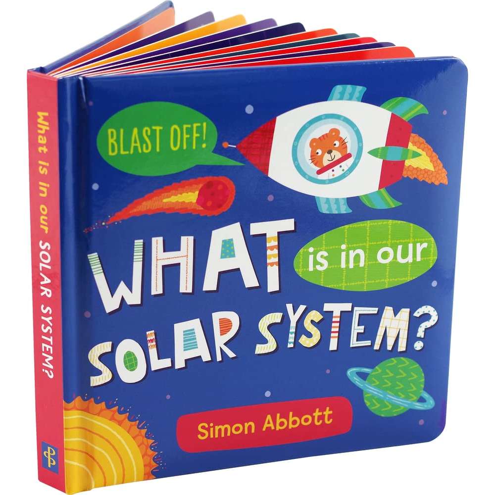 Paradise Clay PPP081 What Is in Our Solar System? - Padded Board Book