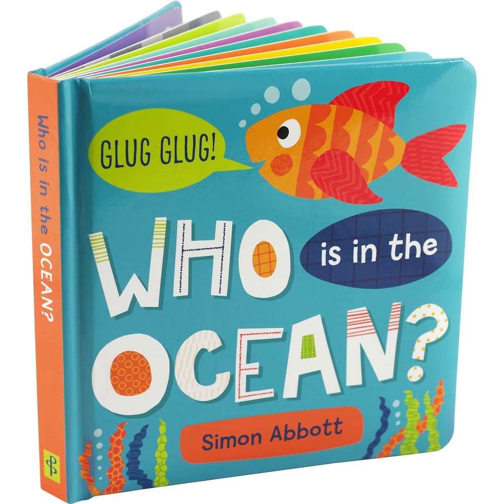 Paradise Clay PPP083 Who Is in the Ocean? - Padded Board Book