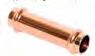 Everflow PPXL0034 3/4 Copper Extended Coupling - No Stop, P x P, 3/4'' x 3/4''