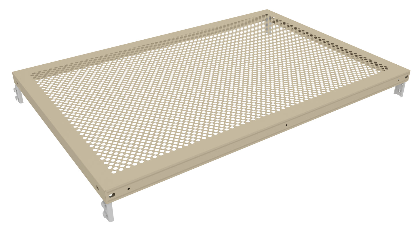 Tennsco PQ2-3624P Q-Line Perforated Shelf