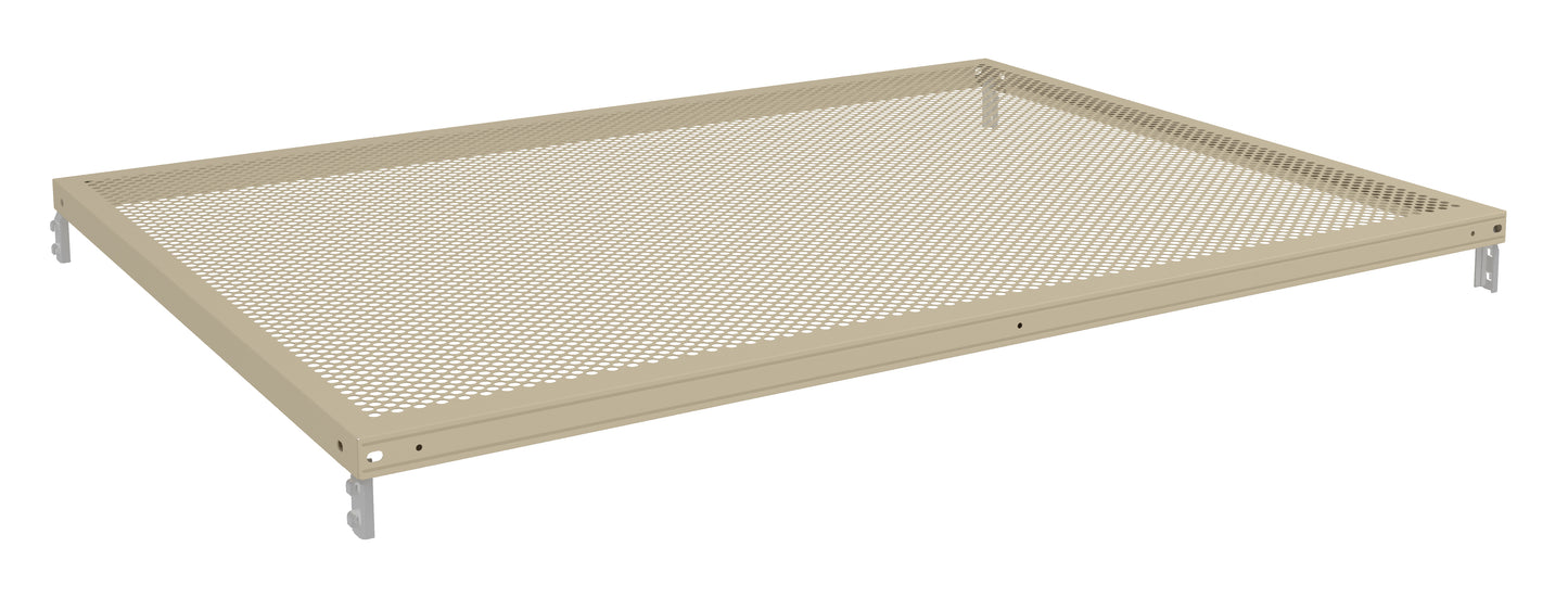 Tennsco PQ2-4836P Q-Line Perforated Shelf