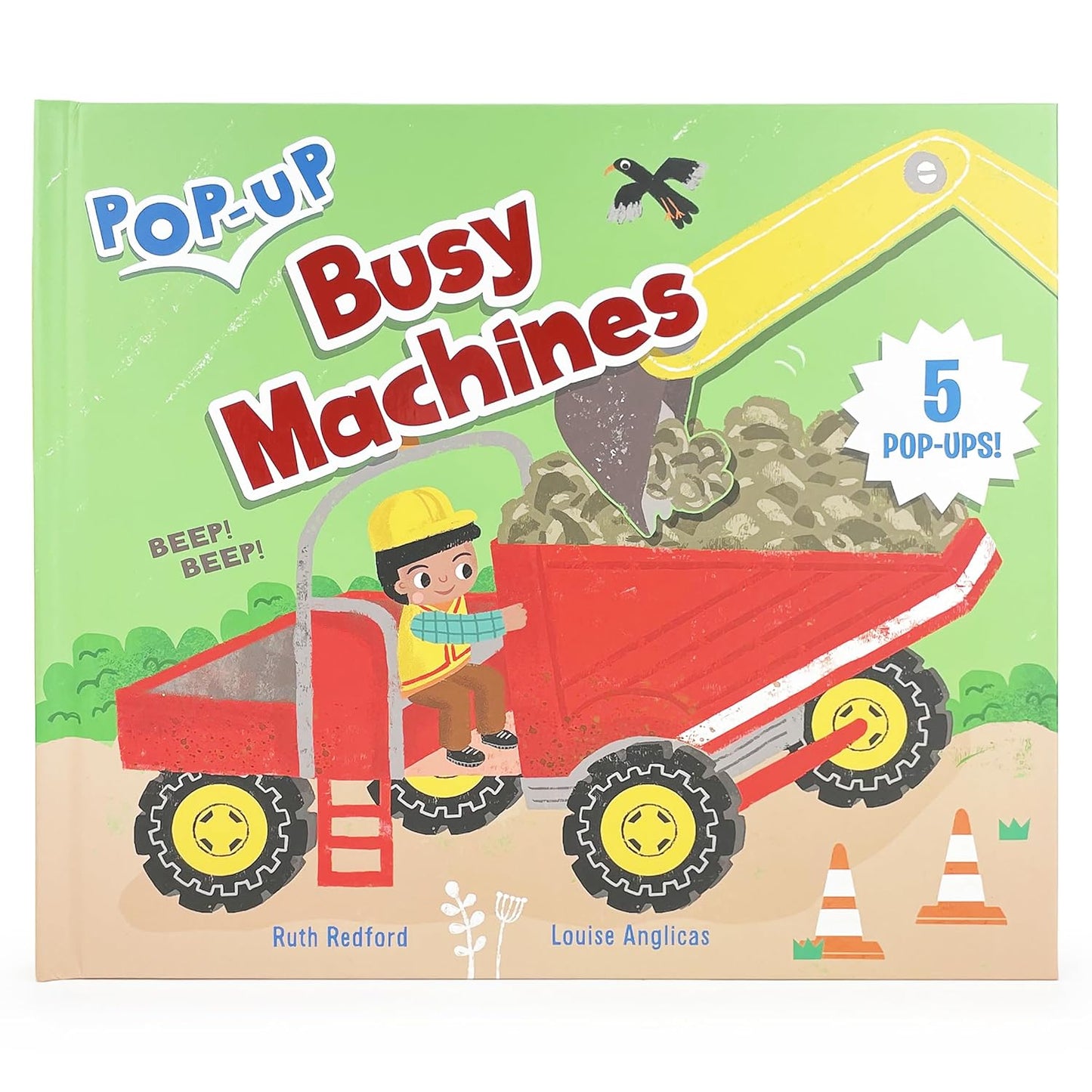 Paradise Clay CDP024 Pop-Up Busy Machines - Board Book