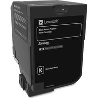 Lexmark LEX74C10K0 Unison Original Toner Cartridge - Black - Laser - Standard Yield - 3000 Page