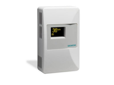 Siemens QFA3280.DWSC ROOM TEMP SENSOR, RH 2%, FOR TEC, DIGITAL SIGNAL, SENSE & DISPLAY, TOOL PORT