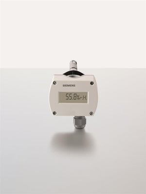 Siemens QFM3171D DUCT RH & TMP SNSR, 4-20MA, 2%, DISPLAY