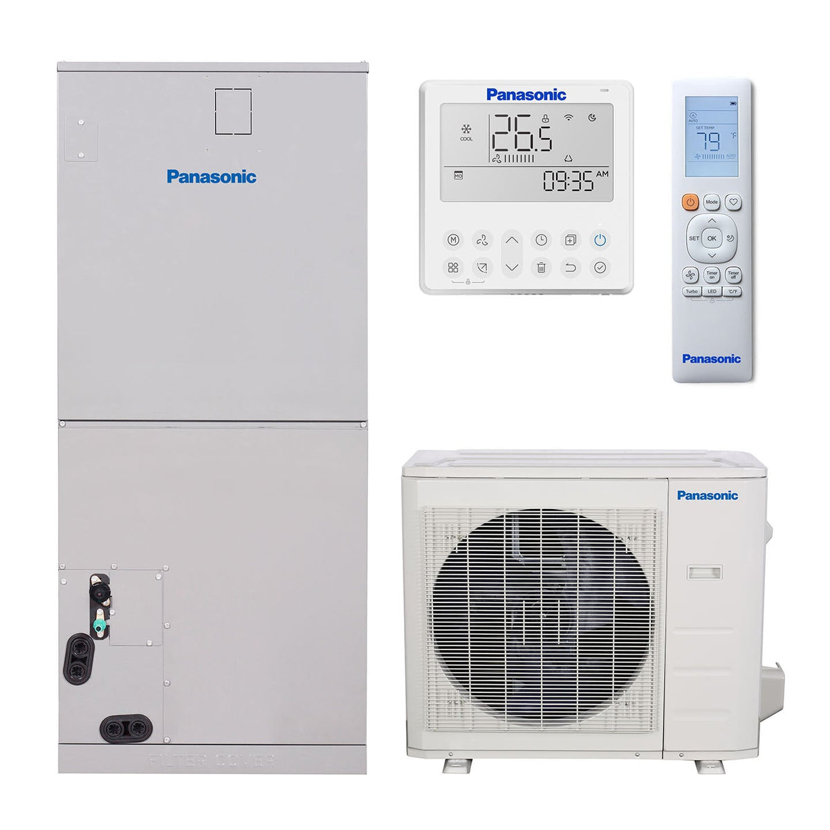 Panasonic CS-HM30BAHU INTERIOS 2.5 Ton Multi-Position Air Handler