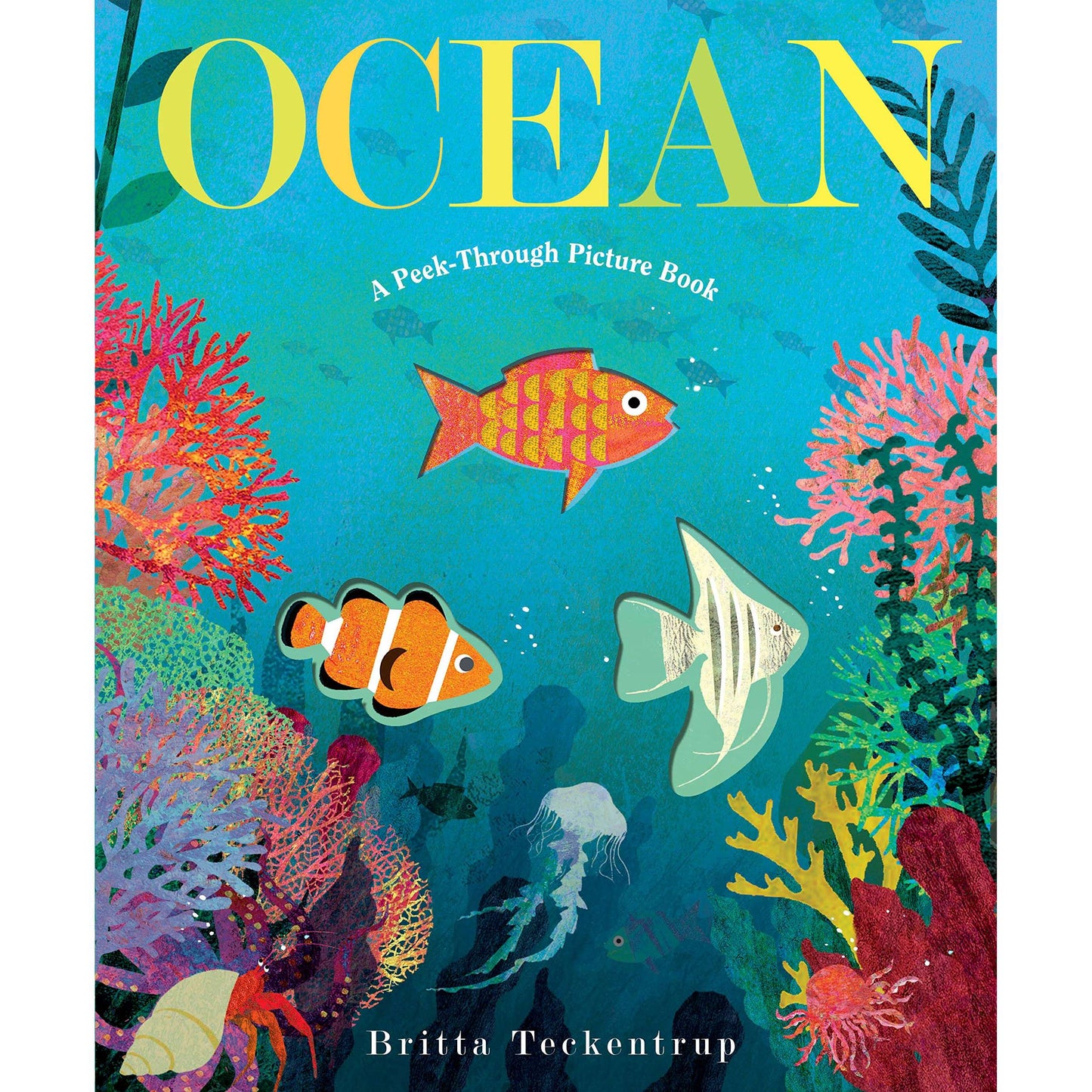 Paradise Clay RAN542 Ocean: A Peek-Through Picture Book - Book