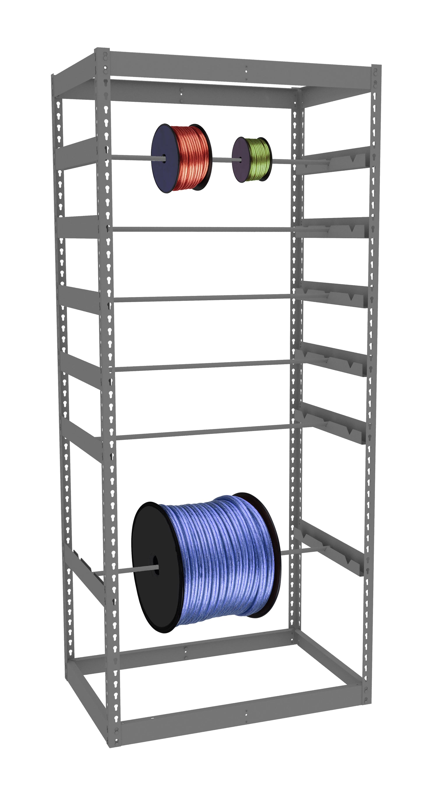 Tennsco REEL-482484-6-MGY Z-Line Reel Rack