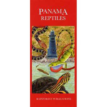Paradise Clay RFP052 Panama: Reptiles - Folding Pocket Guide