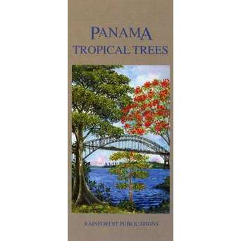 Paradise Clay RFP054 Panama: Tropical Trees - Folding Pocket Guide