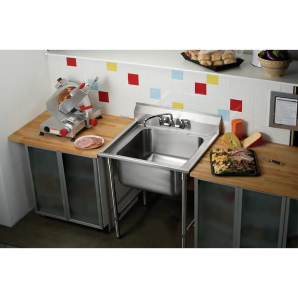 Elkay RNSF81182 Rigidbilt® Stainless Steel 27" x 29-3/4" x 12-3/4" Floor Mount Single Compartment Scullery Sink