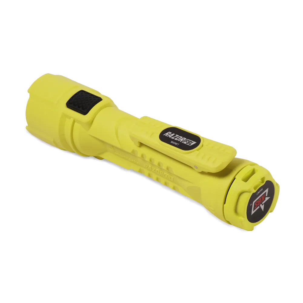 KBS 60170-B Razor FSL Dual Light, Yellow, 3-AA LED, Intrinsic (Batteries Included)