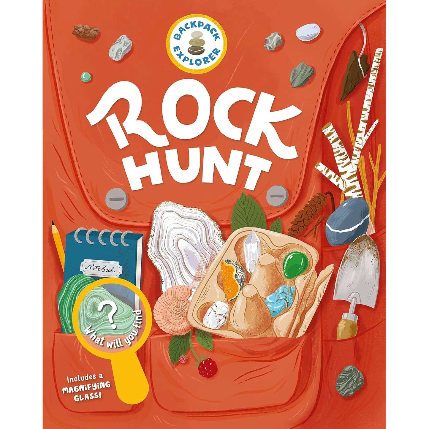 Paradise Clay HCT079 Backpack Explorer: Rock Hunt - Book