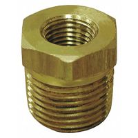 Jones Stephens B74229LF 2" x 1" Bronze Hex Bushing