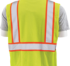 Delta Plus WEL64729HOXL S195C CL 2 FFlame Retardant Treated Safety Vest, XL, Hi Viz Orange